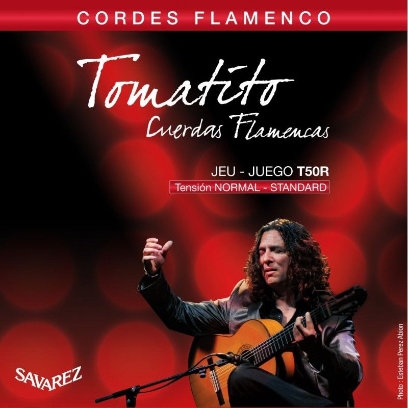 Savarez T50R Tomatito Flamenco Tension Normale