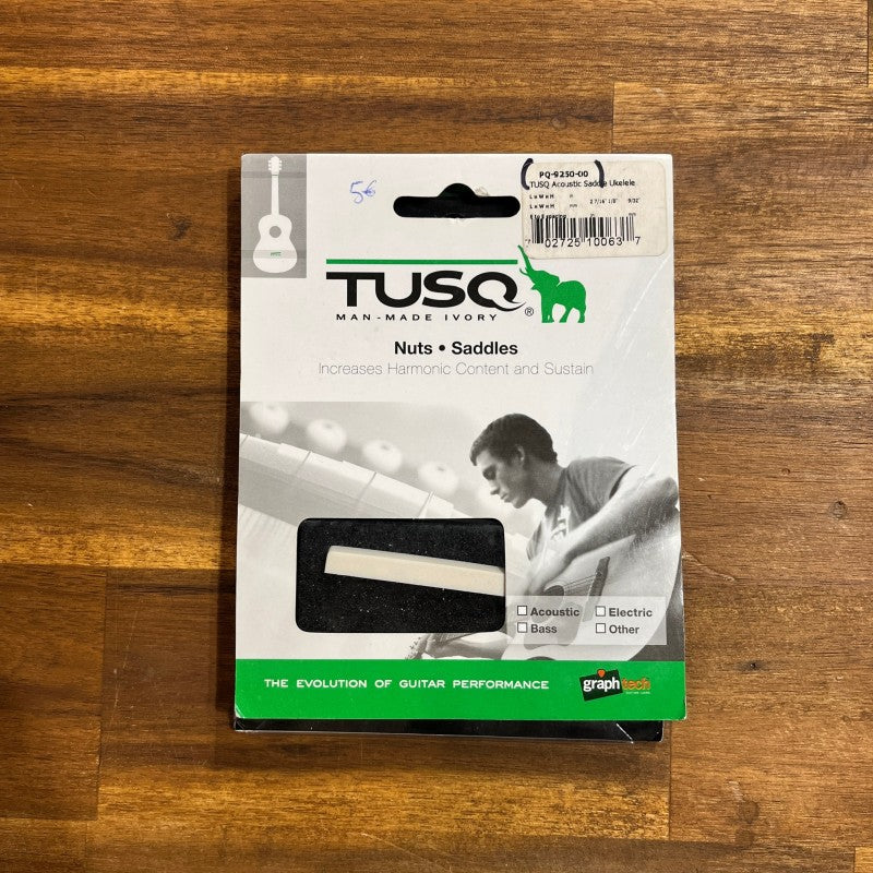 Tusq acoustic Saddle Ukulele