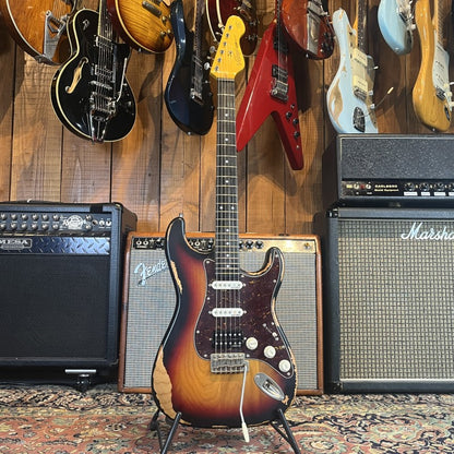 Vintage V6HMRSB Stratocaster HSS