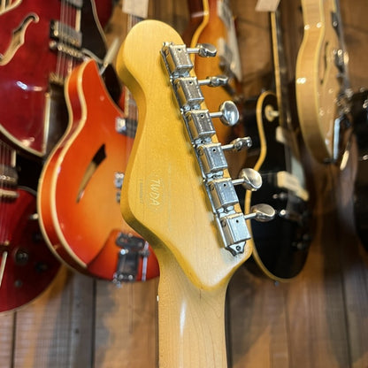 Vintage V6 Icon Series SSS Distressed Boulevard Black