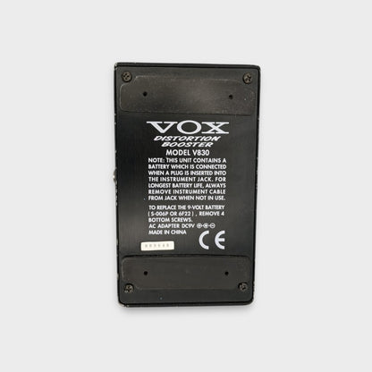 Vox V830 Distortion Booster