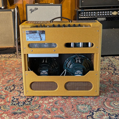 Fender '59 Bassman LTD Reissue 45-Watt 4x10" Guitar Combo - Lacquered Tweed