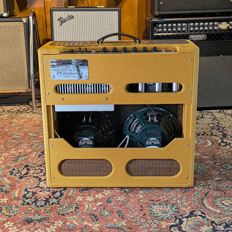 Fender '59 Bassman LTD Reissue 45-Watt 4x10" Guitar Combo - Lacquered Tweed